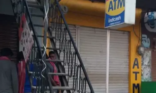 Indi Cash ATM located on national highway at Veliminedu village