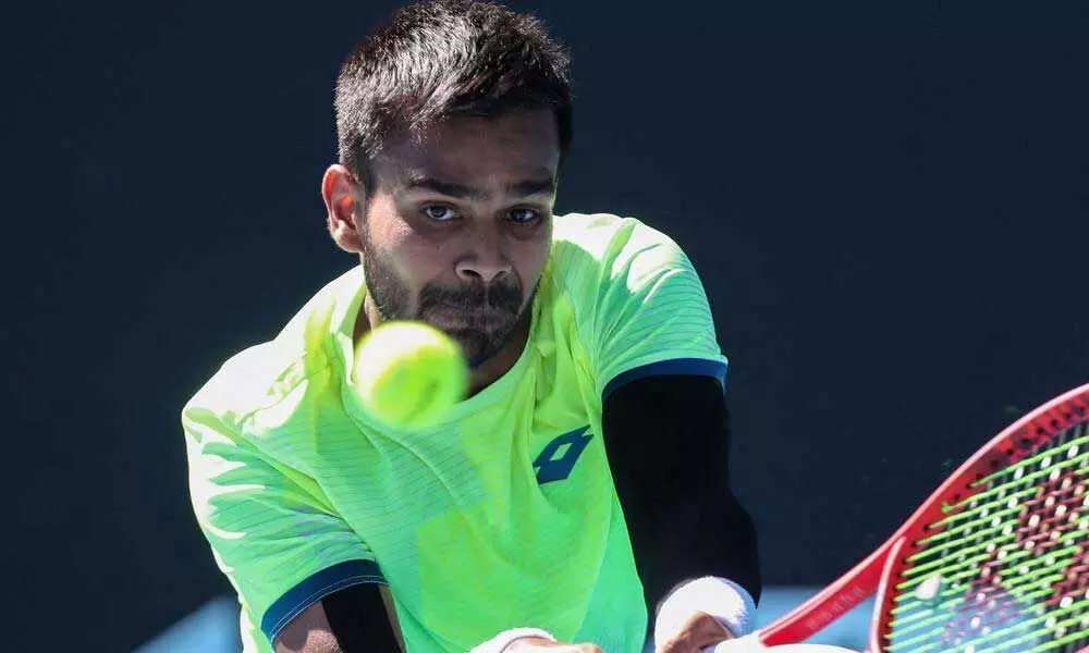India’s tennis star Sumit Nagal crashed out of the Australian Open 2021 on Tuesday after losing to Ricardas Berankis of Lithuania in straight sets in the opening round in Melbourne.