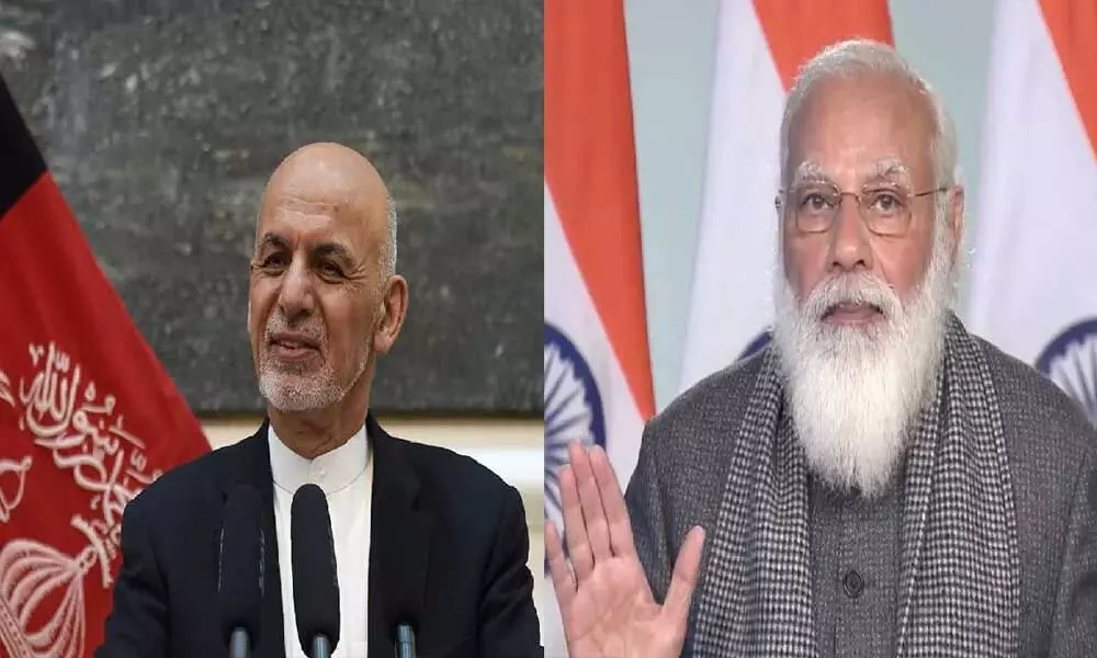 Prime Minister Narendra Modi and Afghanistans President Ghani held summit-level talks.