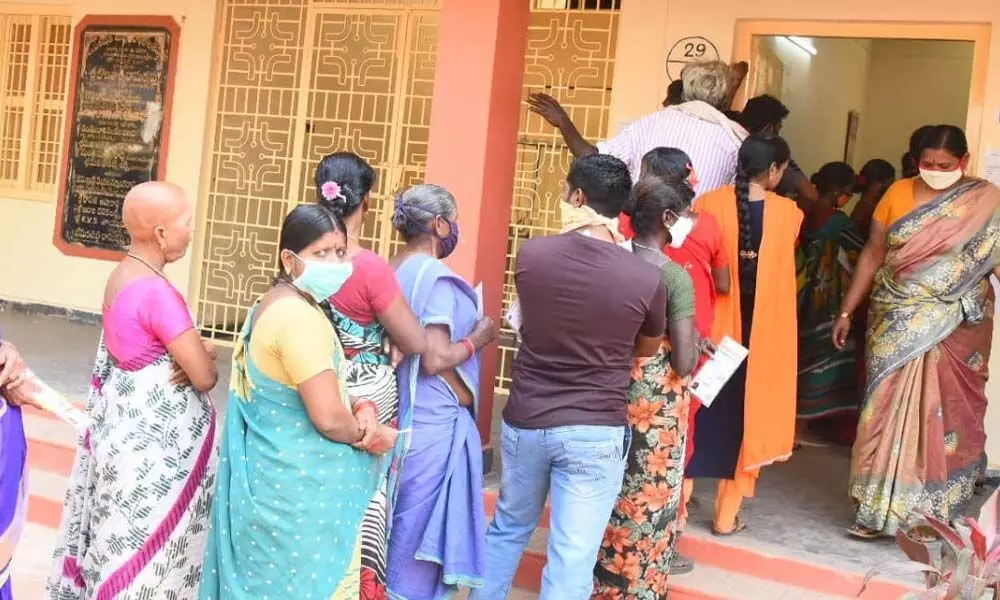 Andhra Pradesh: Votes turnout 79.33 % percent in Chittoor District Panchayat polls