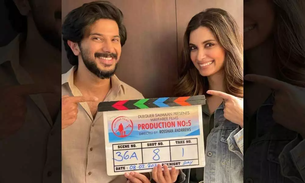 Dulquer Salman Welcomes Diana Penty As The Lead Actress Of His Next Movie