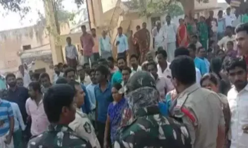 Tense situations prevailing as the sarpanch aspirants threatens to set self on fire if justice is not done