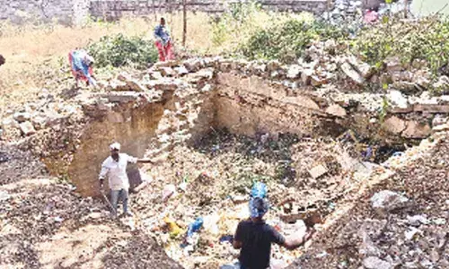 Gachibowli: Heritage well wallows in a state of neglect