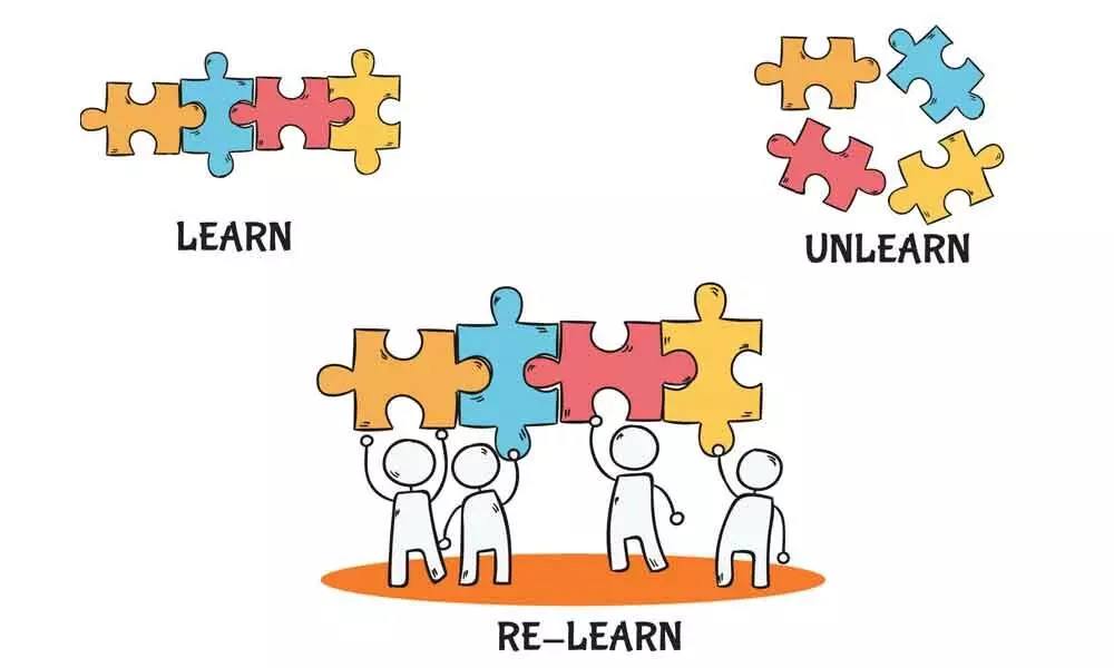 Of learning, unlearning and relearning