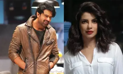 Prabhas and  Priyanka Chopra