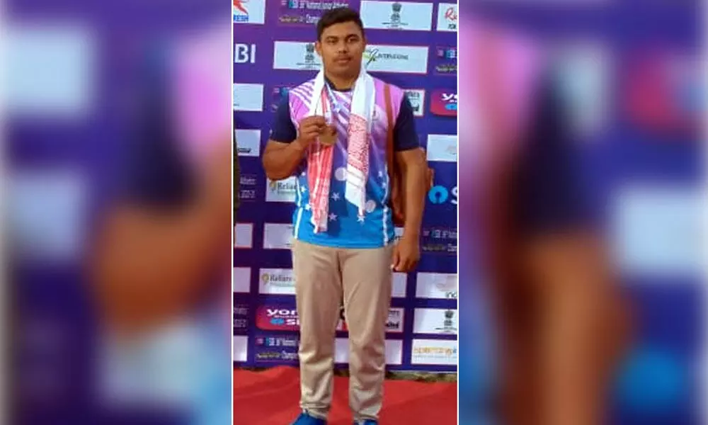 TMR Jr College student bags bronze in nationals