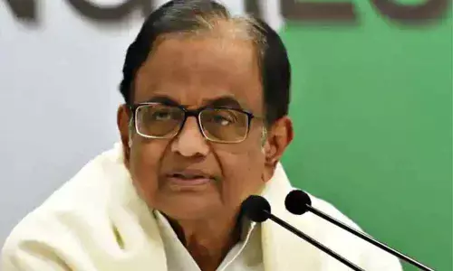 Congress leader P Chidambaram