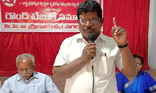 CPI district secretary S Narasimhulu