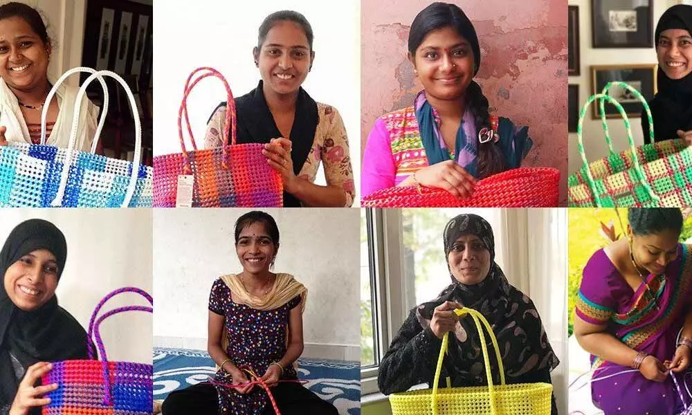 Women in slum areas crafting a better world for them and for others