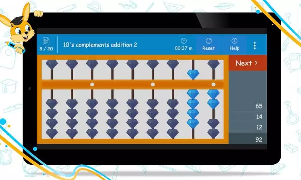 Now, learn abacus via mobile app!