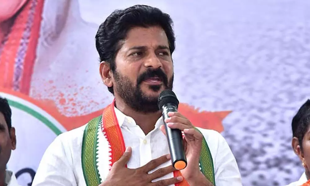 Congress party MP A Revanth Reddy