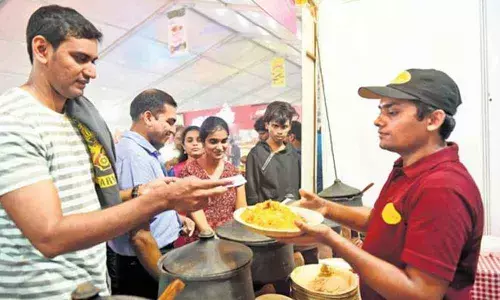 Tribal feast with Telangana taste