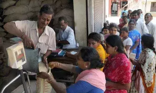 Ration dealers seek professional, financial security