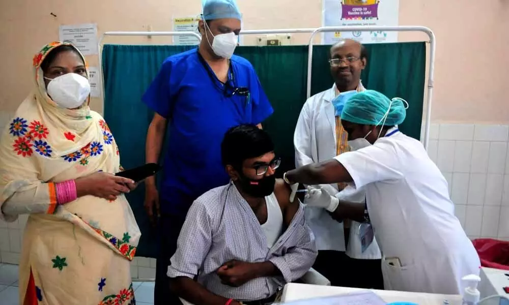 Second phase of COVID-19 vaccination drive begins in Telangana