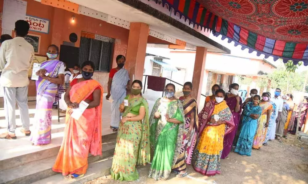 AP Second phase pachayat poll: 65 percent polling recorded in Chittoor district