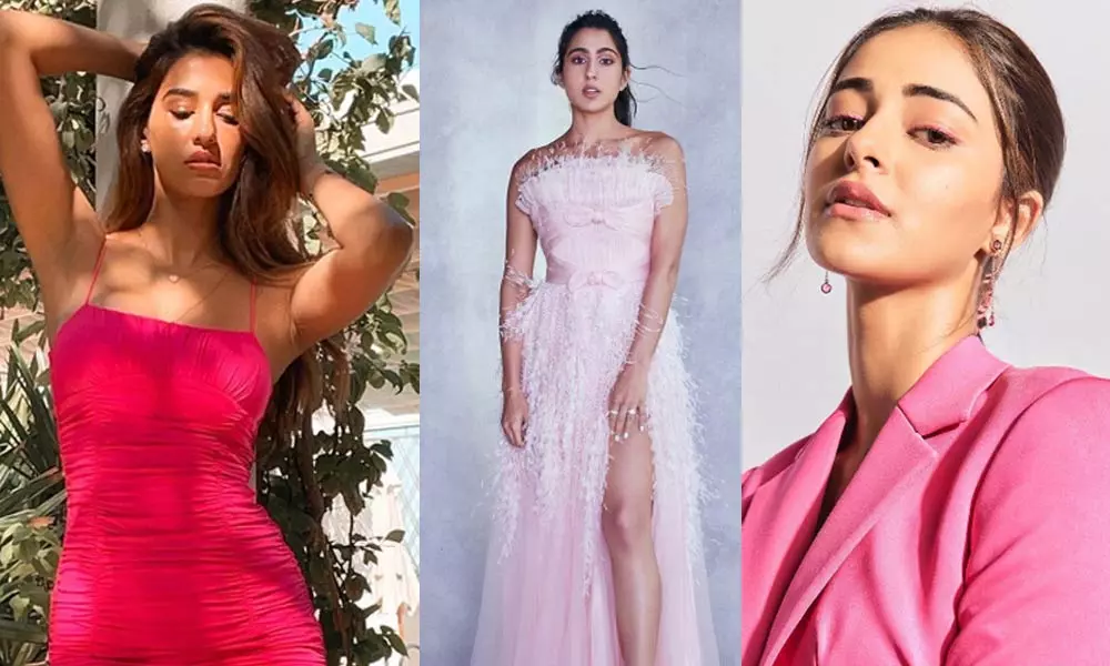 Bollywood Celebrities In Pastel Pink Summer Fashion