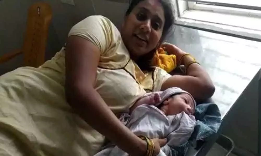 Sarpanch candidate gives birth to girl after casting her vote