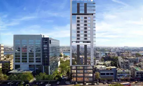 Solitaire Sky, the Pencil Business Tower of Chavda Infra launched in Ahmedabad