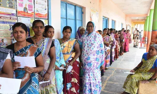 Over 4.65L  turn out for voting in Vizianagaram