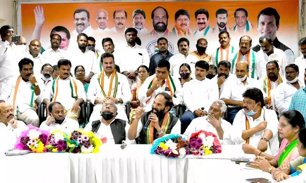 Telangana Congress facing rebel trouble in MLC polls