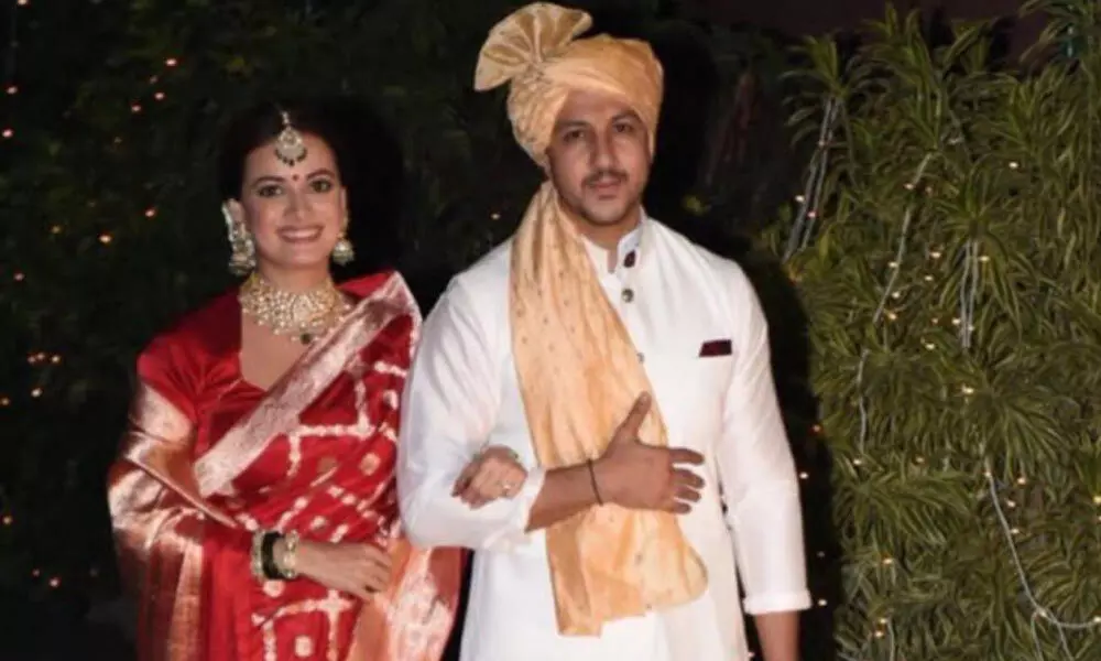 Newlyweds Dia Mirza And Vaibhav Rekhi’s Make Their First Appearance Post Intimate Wedding