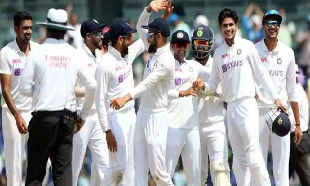 2nd Test: India beat England by 317 runs, level series 1-1