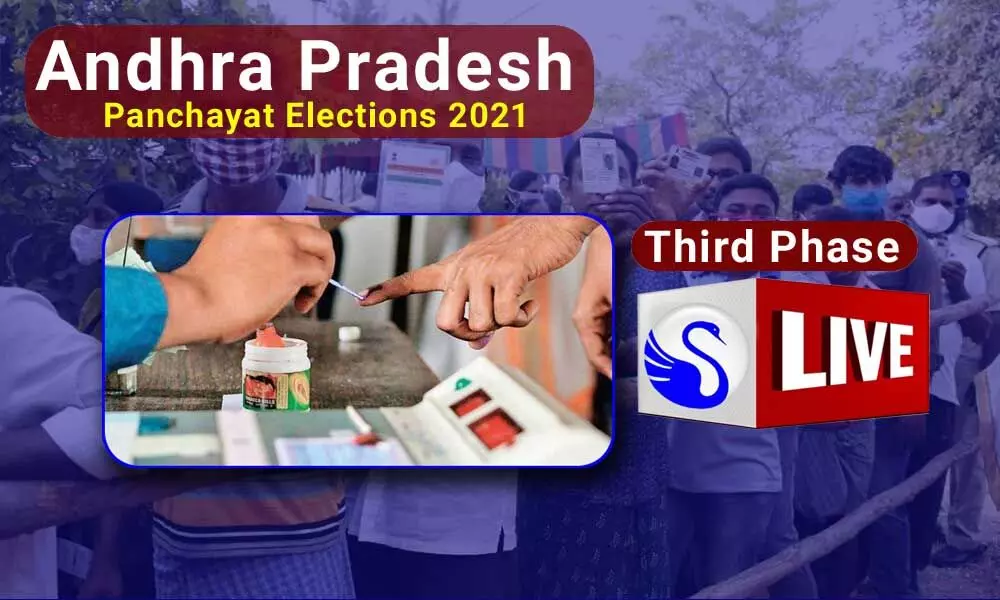 Andhra Pradesh Panchayat Elections 2021 Phase 3 Results Live Updates