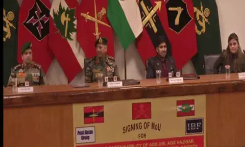 Indian Armys Chinar Corps on Monday entered into a Memorandum of Understanding (Mou) with a Pune-based Indrani Balan Foundation to provide better education facilities to the youths of Kashmir valley.