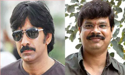 Ravi Teja and Boyapati Srinu