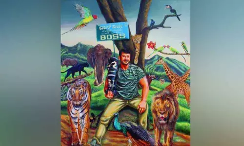 Jaggesh Greets Darshan On Birthday