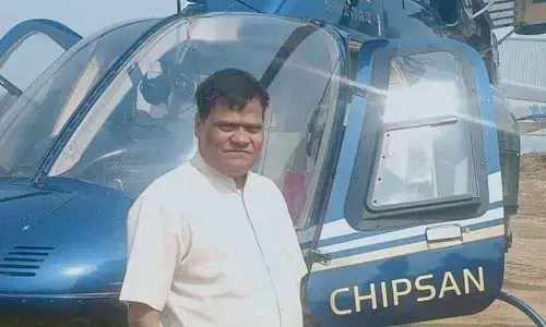 Maharashtra farmer buys copter for milk biz