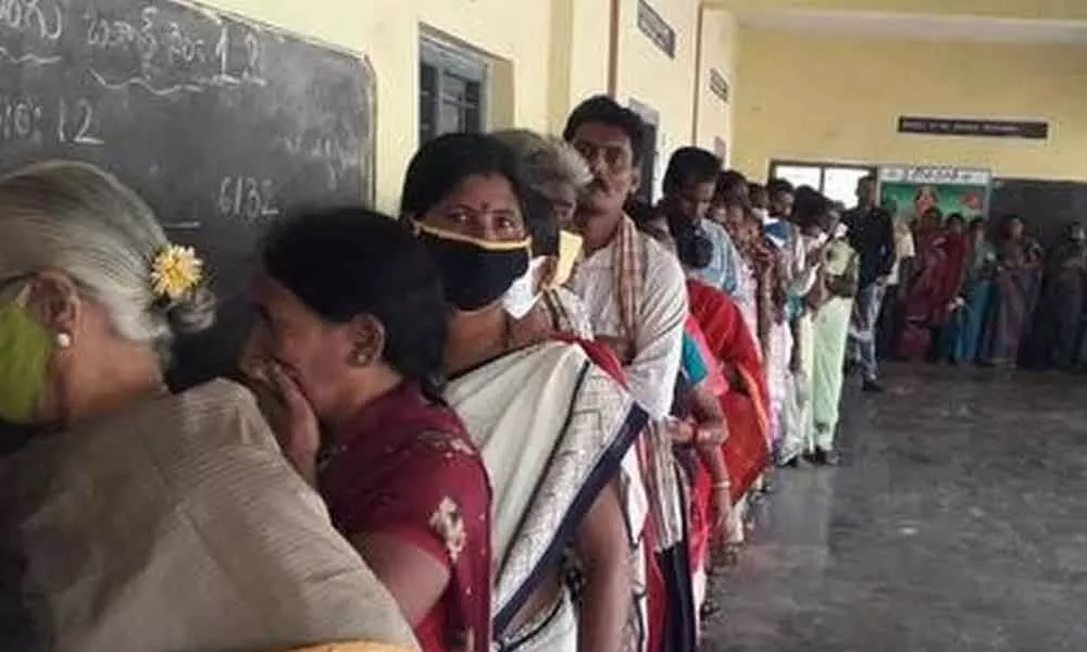AP Panchayat Elections 2021: Heavy polling in third phase in Chittoor district