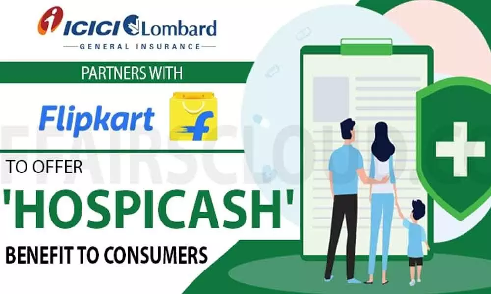 Flipkart partners ICICI Lombard to offer ‘hospicash’ to customers