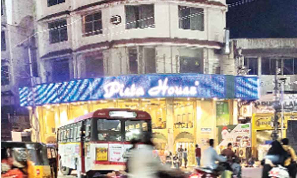 Hyderabad Pista House display lighting attracts penalty