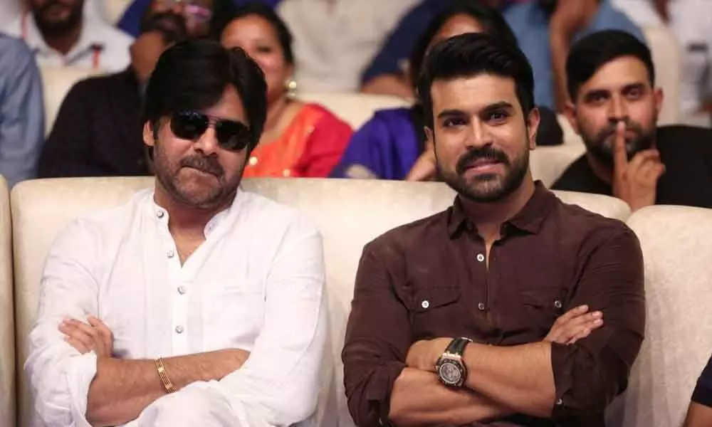 Pawan Kalyan and Ram Charan