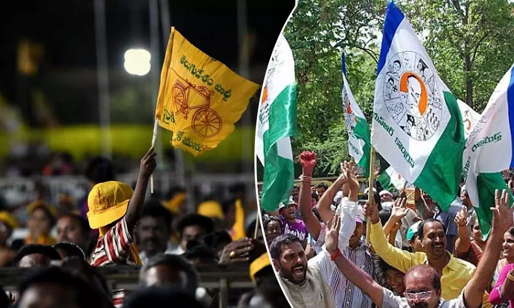 TDP, YSRCPs conflicting claims on 3rd phase poll results