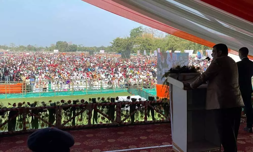 PM Modi Launches Mahabahu-Brahmaputra initiative and several development projects in Assam