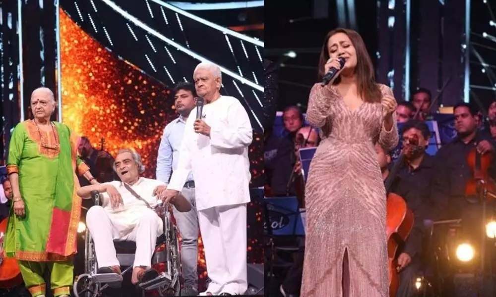 Neha Kakkar donates 5 lakh to veteran lyricist Santosh Anand