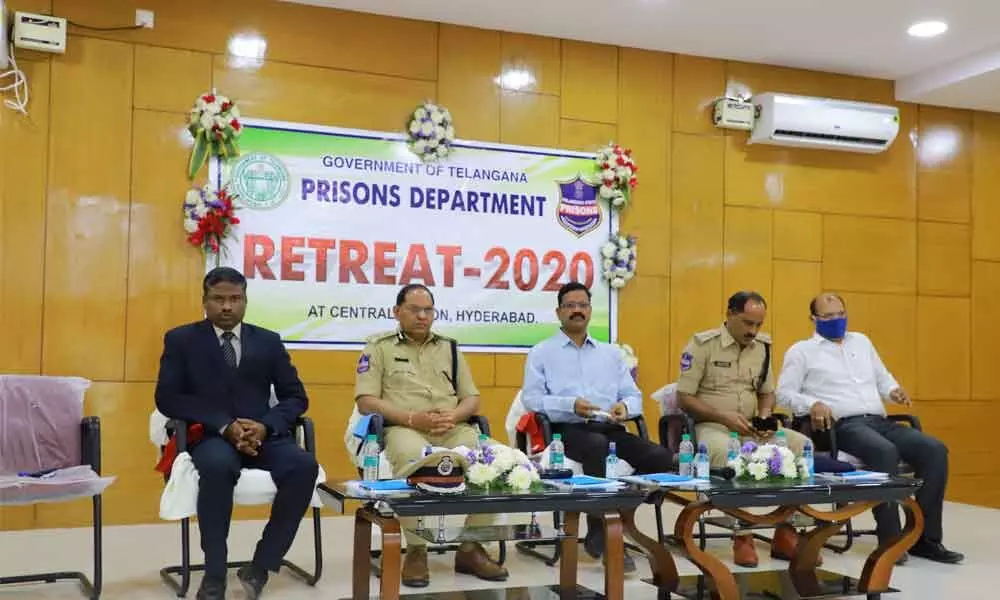 Retreat-2020 held at Chanchalguda prison