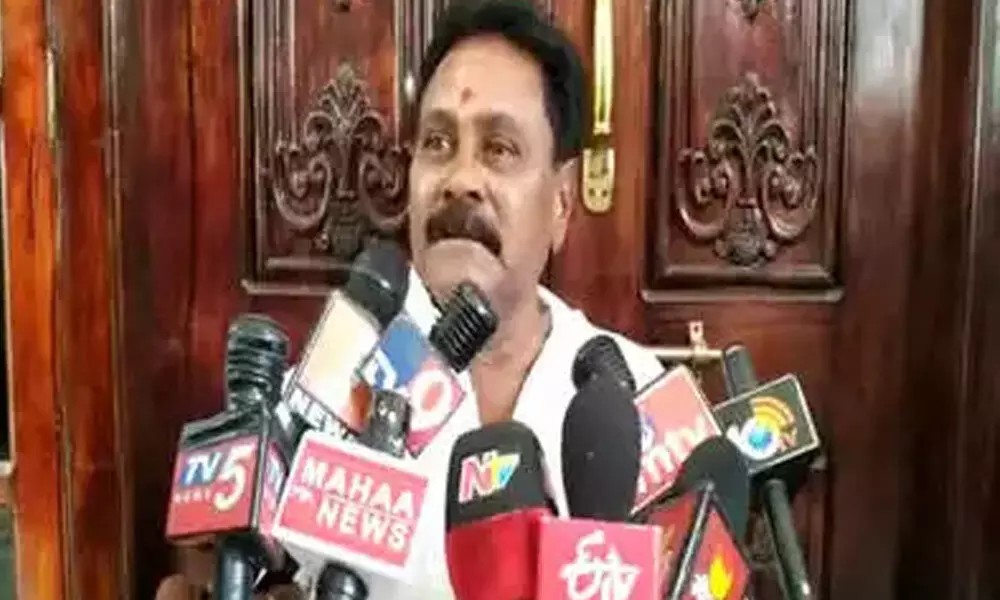 Dy CM Pushpa Sreevani’s father-in-law quits YSRCP, says ruling party winning by threats