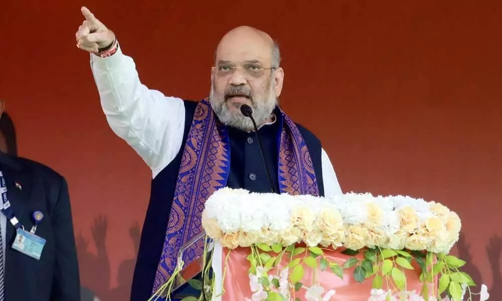 Attempts were made to erase Netajis contributions: Amit Shah