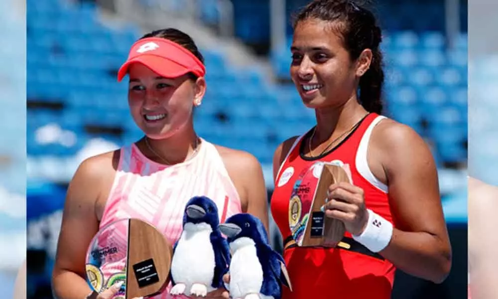Ankita wins 1st WTA title with doubles crown at Phillip Island