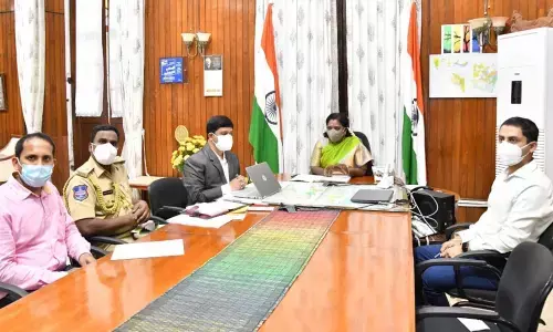 Governor Tamilisai Soundararajan reviews Telangana issues from Puducherry