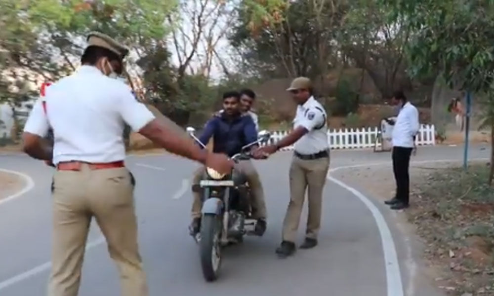 Hyderabad Violating helmet rules may lead to suspension of driving license