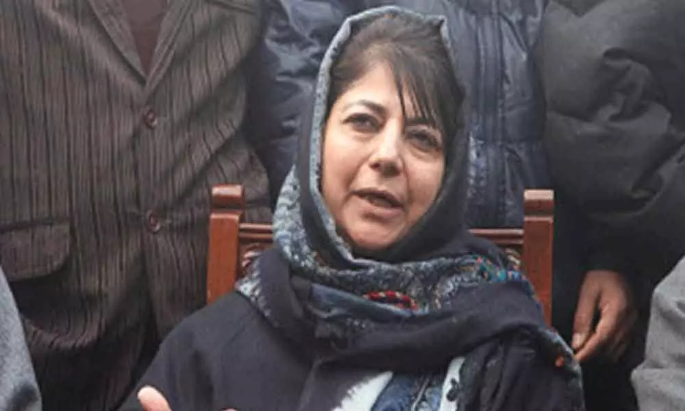 Peoples Democratic Party president Mehbooba Mufti