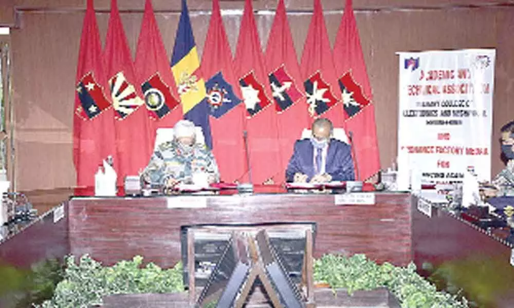 MCEME, Ordnance Factory tie up