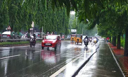 Light rain occurs at isolated places in Telangana