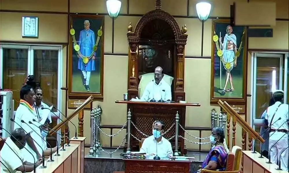 Floor test in Puducherry Assembly