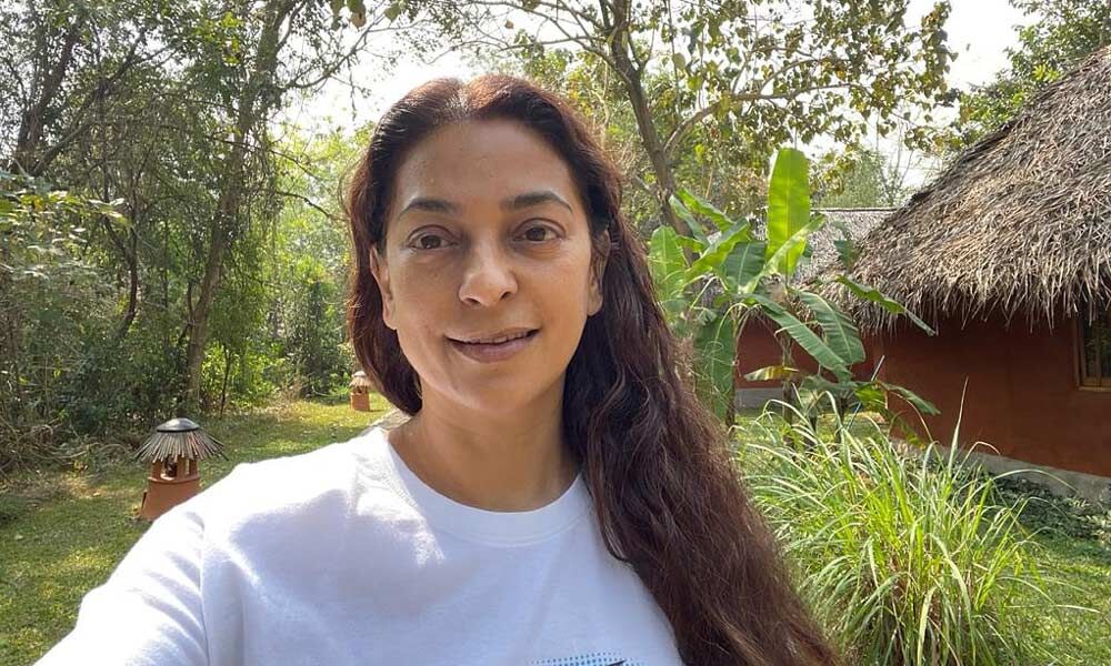 1000px x 600px - Juhi Chawla Goes On Tiger Safari In Nagahole With Family