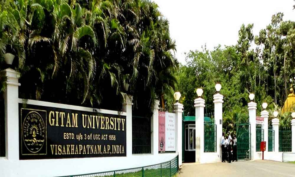 GITAM offers sports scholarships for eligible students
